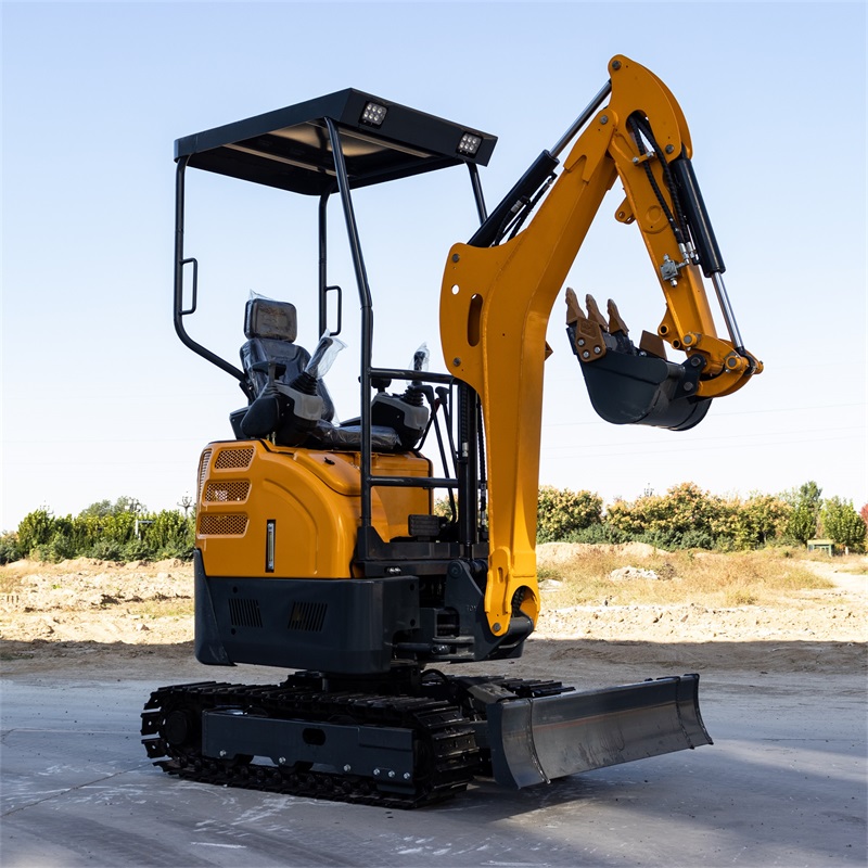 Konstruksi dan pemeliharaan excavator mini