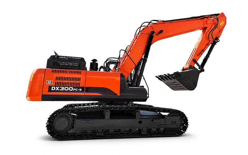 Ekskavator Perayap DX300PC-9 29,5 Ton: Bertenaga Tinggi, Kapasitas Bucket Besar—Serbaguna untuk Penambangan dan Pemindahan Tanah